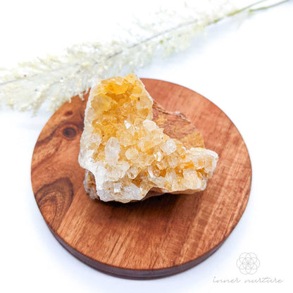 Limonite Quartz Cluster (Golden Healer) - #11 | Crystal Shop Australia - Inner Nurture