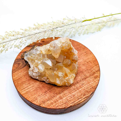 Limonite Quartz Cluster (Golden Healer) - #15 | Crystal Shop Australia - Inner Nurture