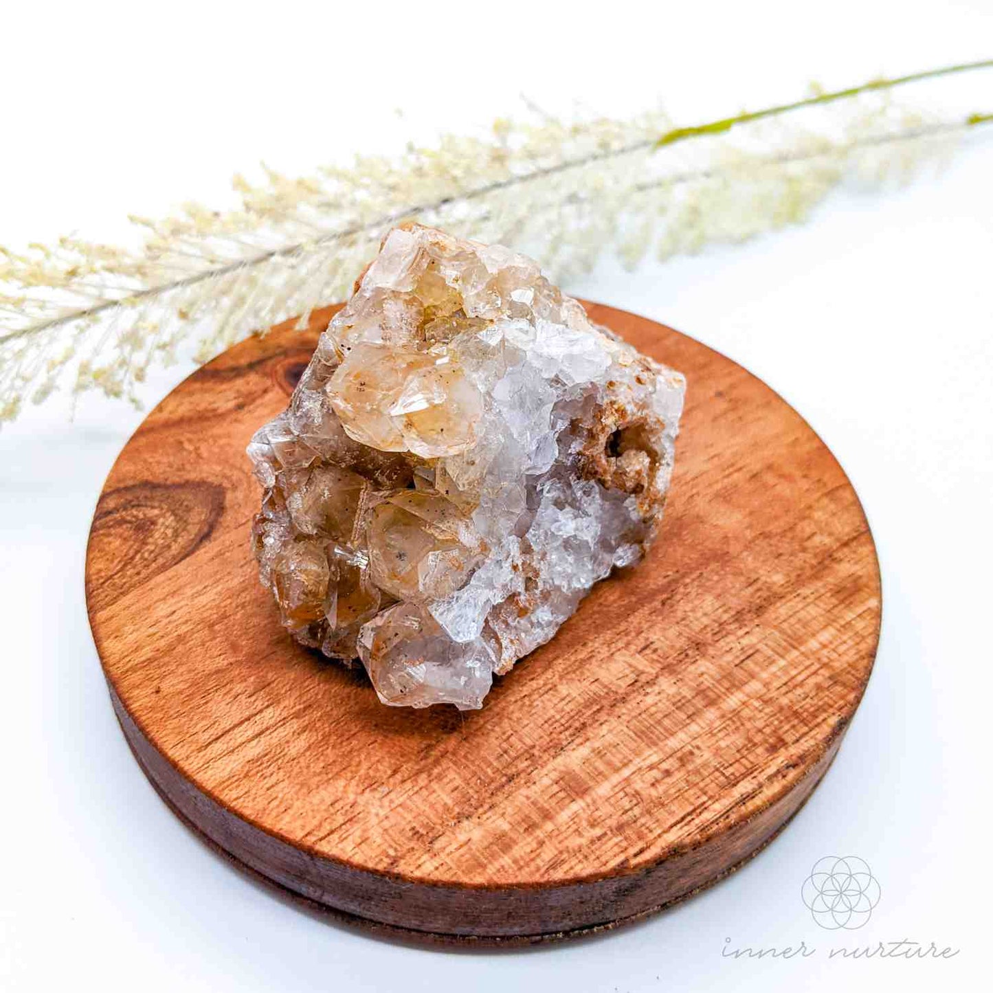Limonite Quartz Cluster (Golden Healer) - #18 | Crystal Shop Australia - Inner Nurture