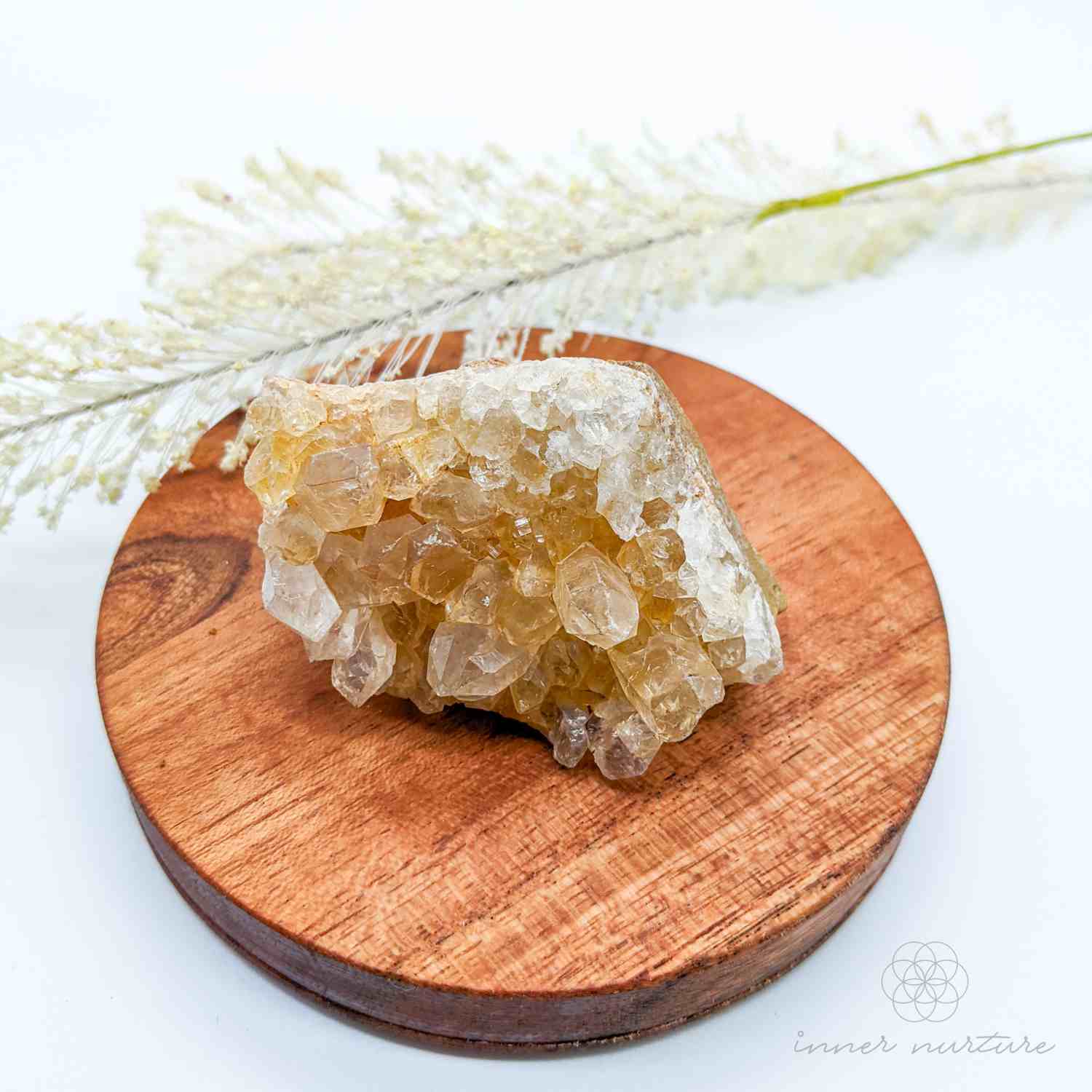 Limonite Quartz Cluster (Golden Healer) - #20 | Crystal Shop Australia - Inner Nurture