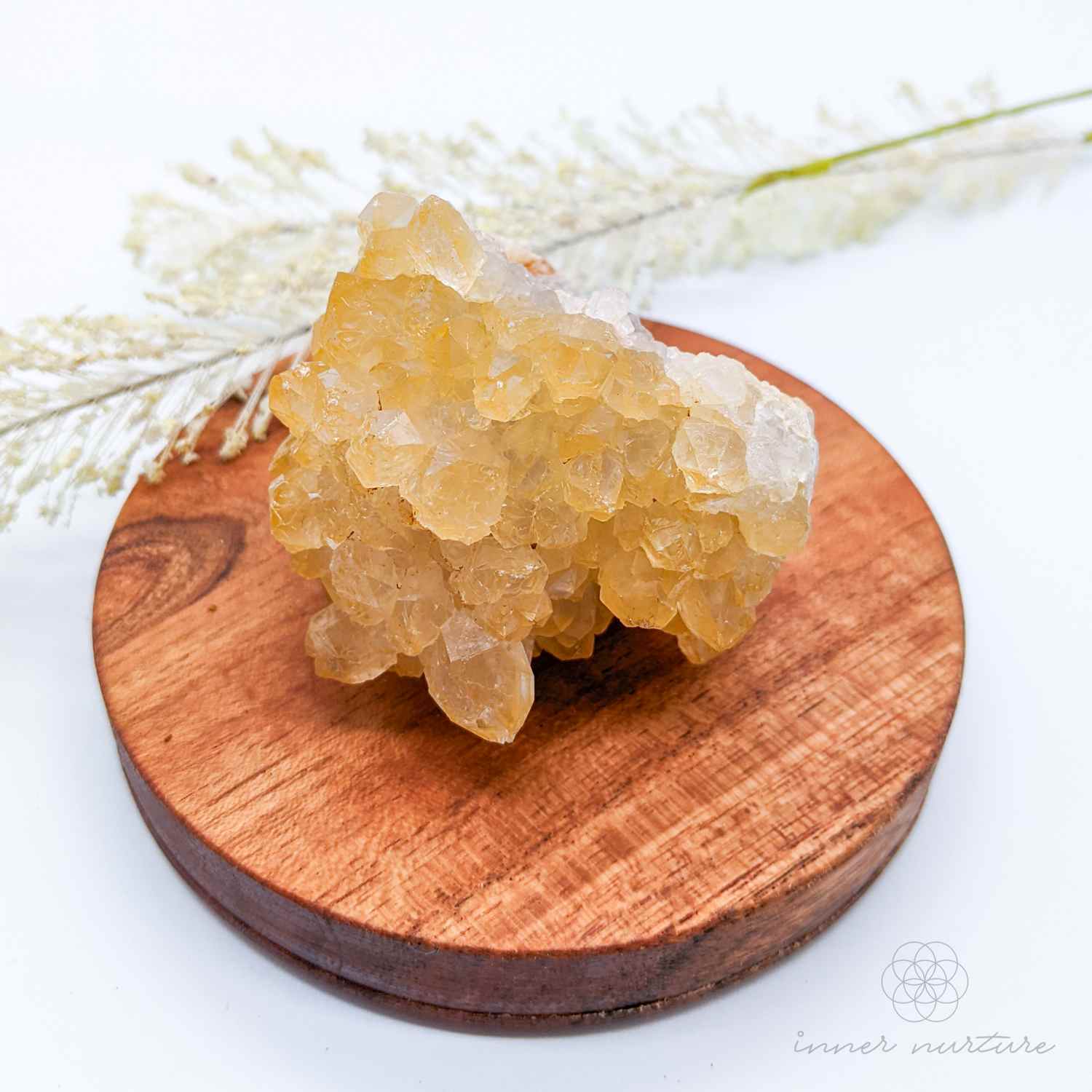 Limonite Quartz Cluster (Golden Healer) - #23 | Crystal Shop Australia - Inner Nurture
