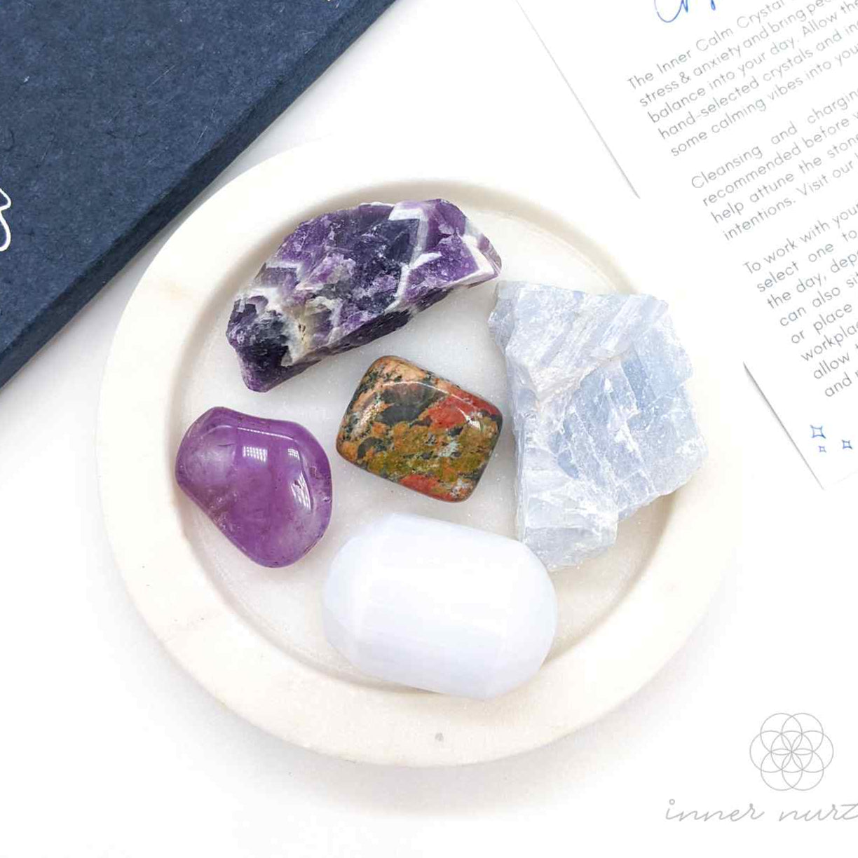 Inner Calm Crystal Kit | Crystal Shop Australia - Inner Nurture