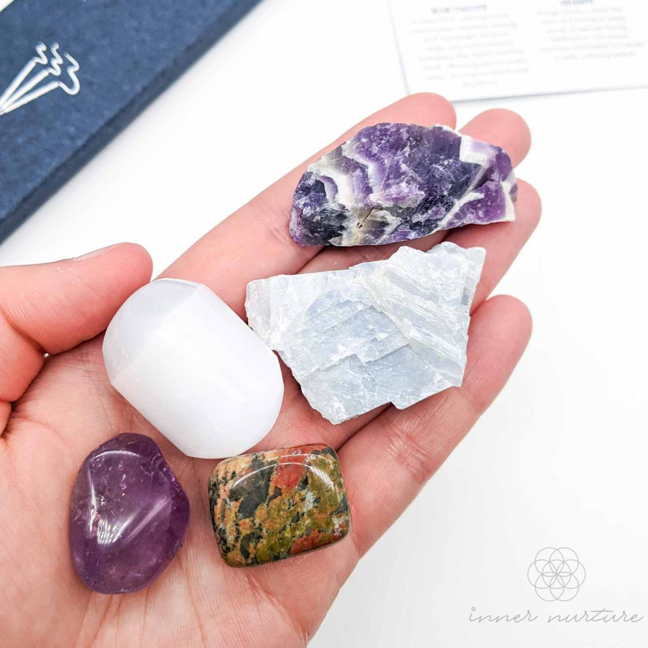 Inner Calm Crystal Kit | Crystal Shop Australia - Inner Nurture