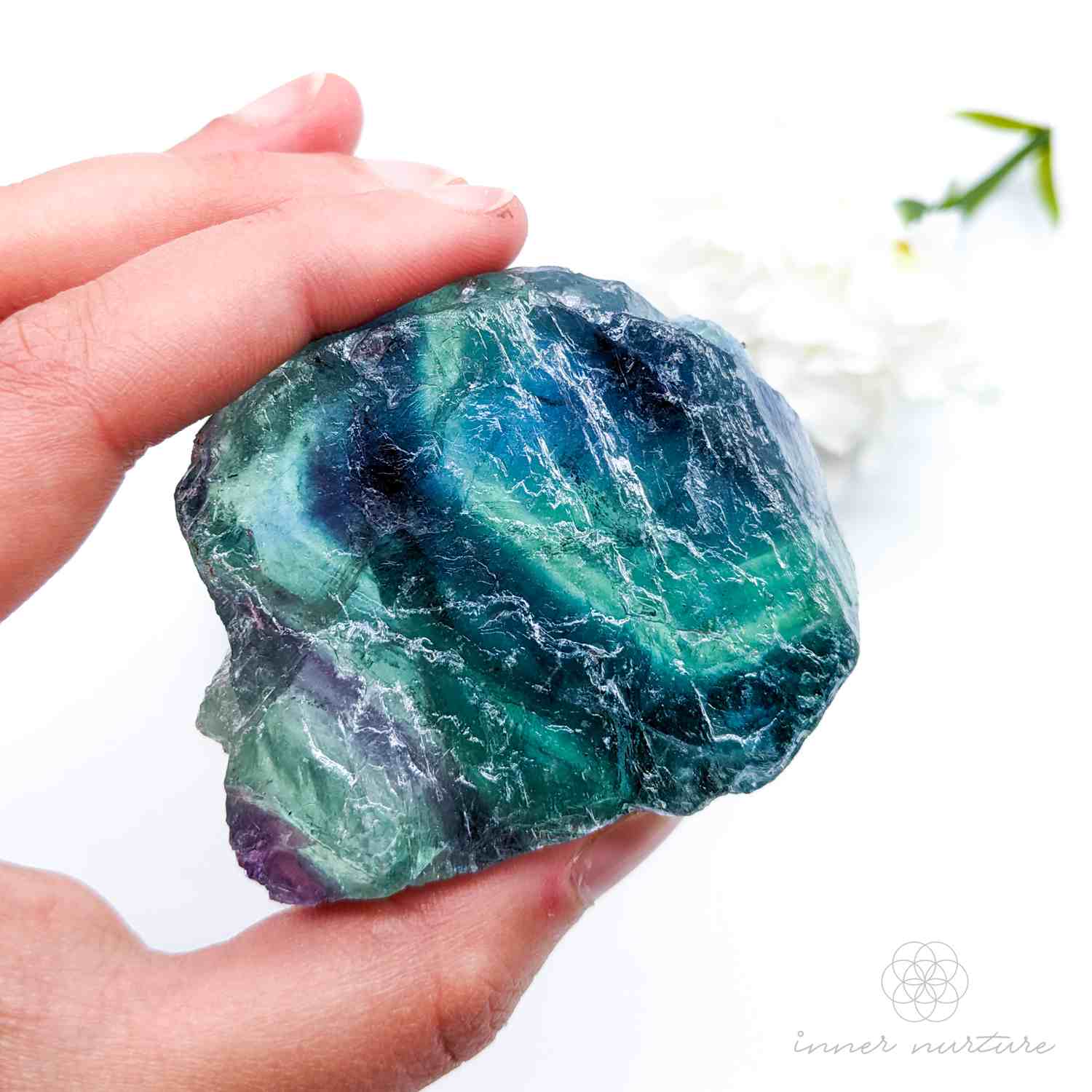 Rainbow Fluorite Specimen - #8 | Crystal Shop Australia - Inner Nurture