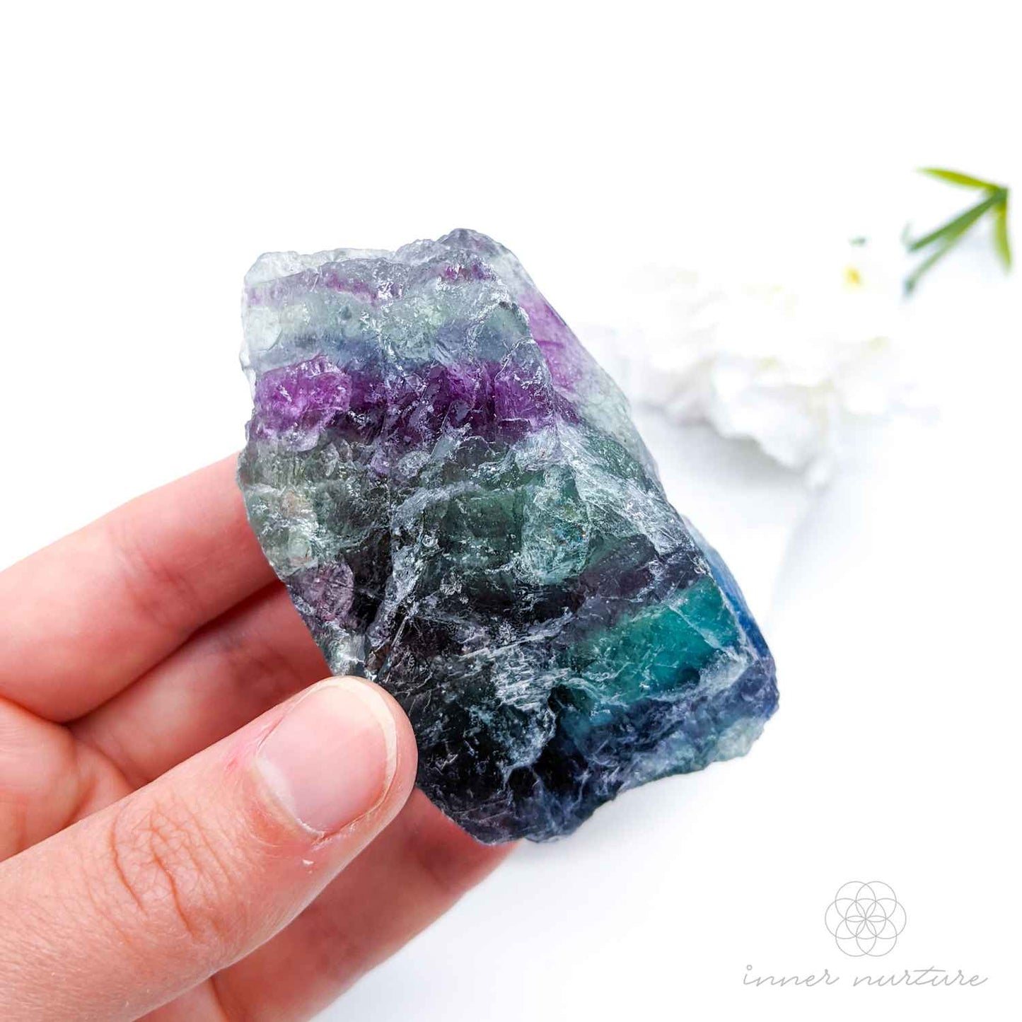 Rainbow Fluorite Specimen - #15 | Crystal Shop Australia - Inner Nurture
