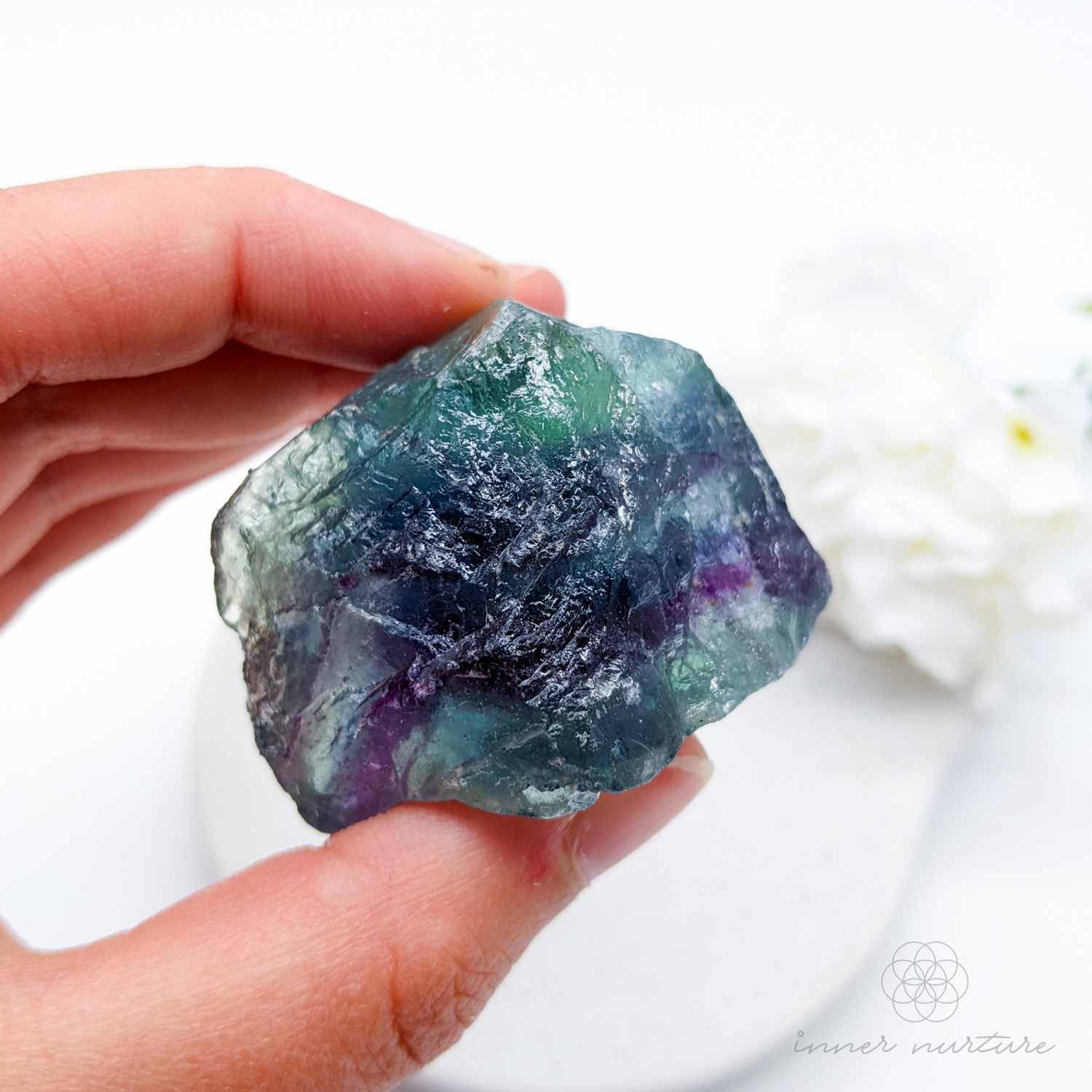 Rainbow Fluorite Specimen - #35 | Crystal Shop Australia - Inner Nurture