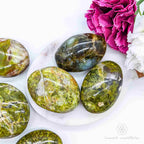 Green Opal Palm Stone | Crystal Shop Australia - Inner Nurture