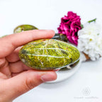 Green Opal Palm Stone