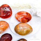 Carnelian Palm Stone - Crystal Shop Australia | Inner Nurture Online
