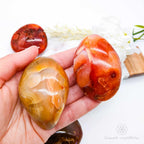 Carnelian Palm Stone - Crystal Shop Australia | Inner Nurture Online