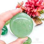 Green Fluorite Palm Stone | Crystal Shop Australia - Inner Nurture
