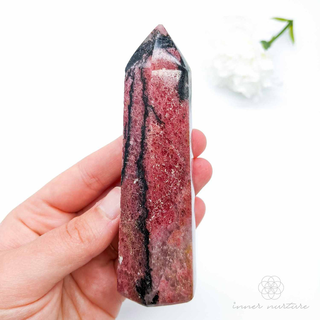 Rhodonite Generator - #1 | Crystal Shop Australia - Inner Nurture