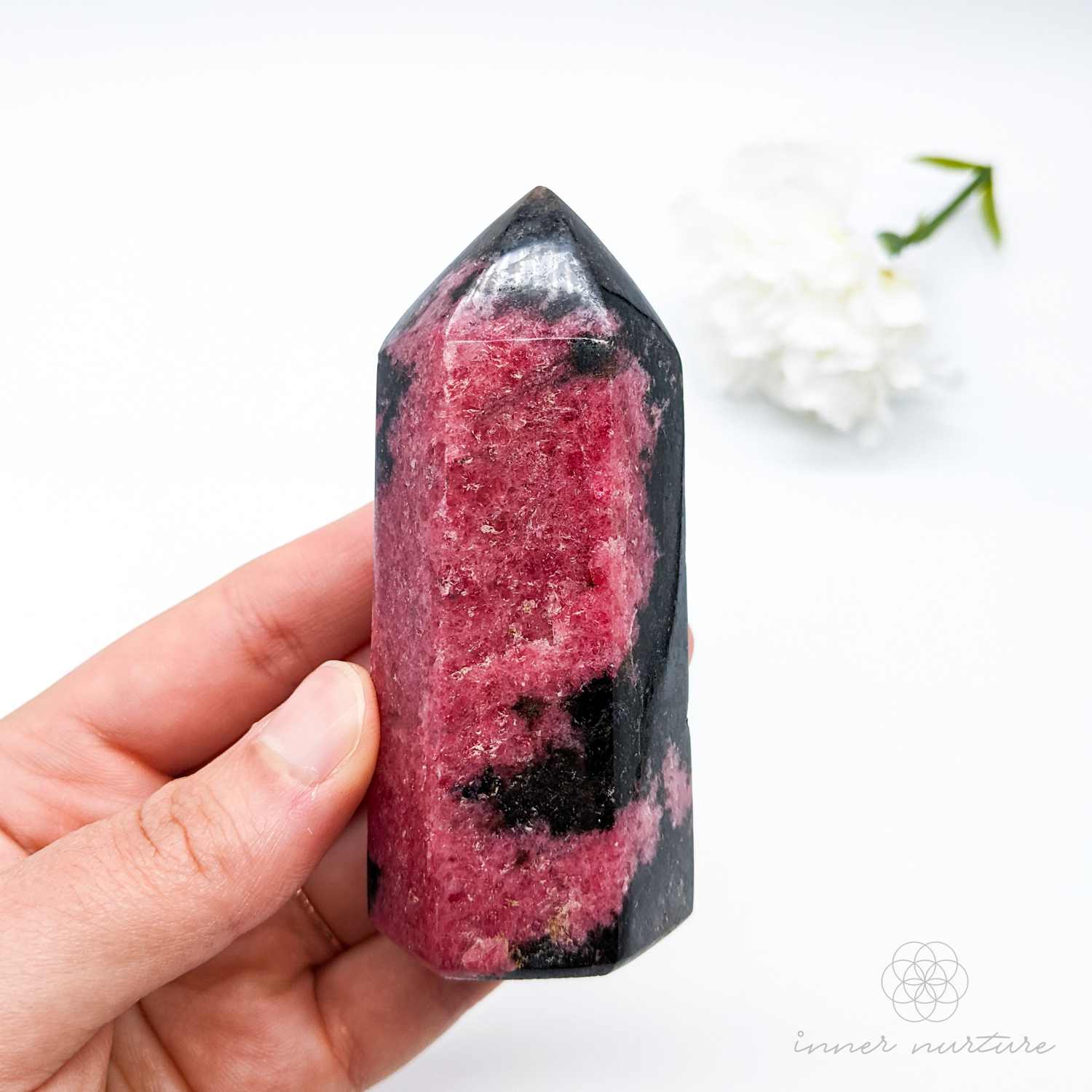 Rhodonite Generator - #2 | Crystal Shop Australia - Inner Nurture