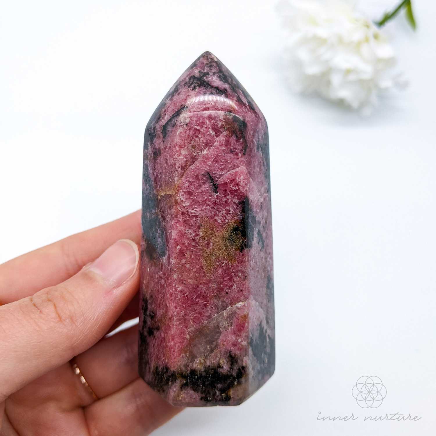 Rhodonite Generator - #5 | Crystal Shop Australia - Inner Nurture