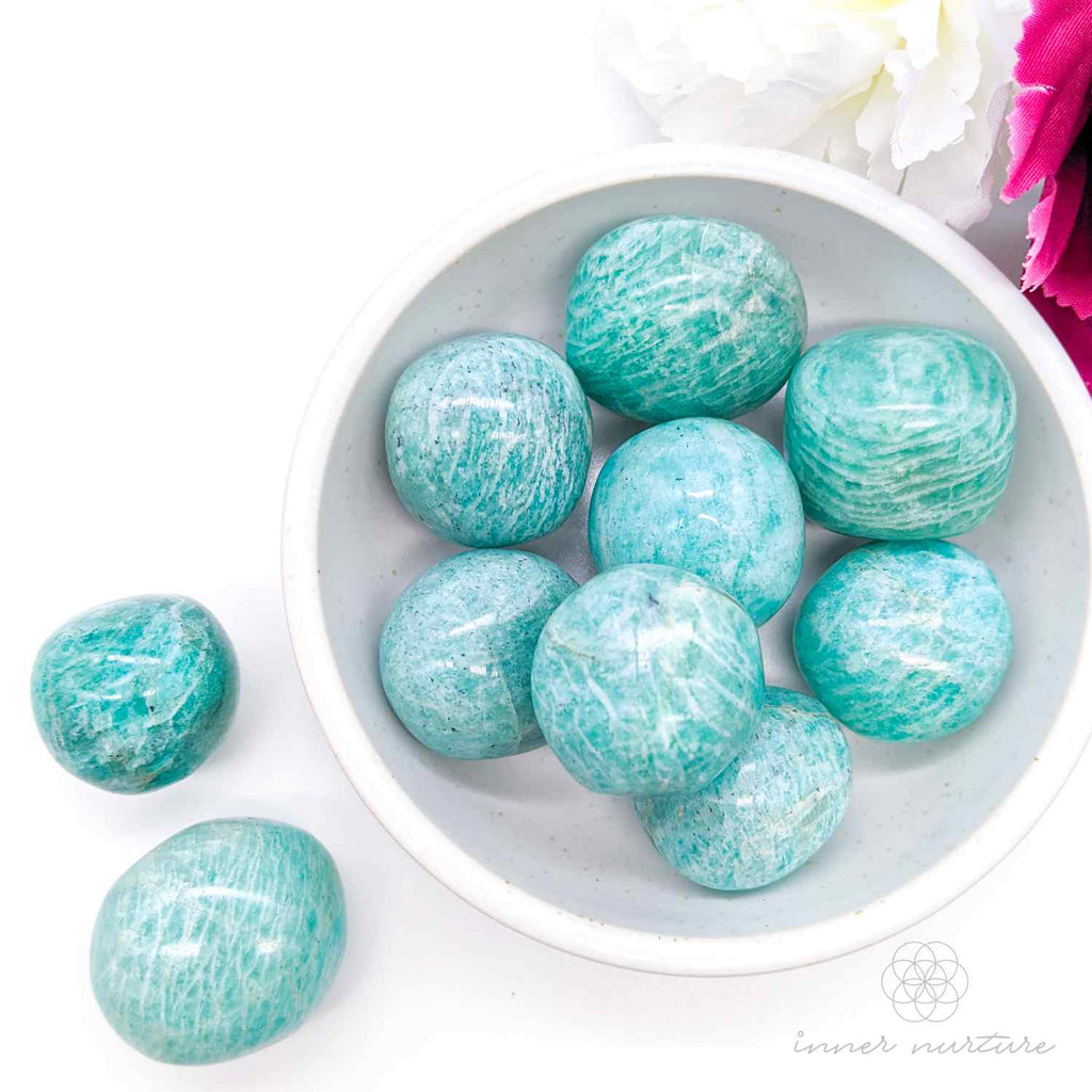 Amazonite Tumble | Crystal Shop Australia - Inner Nurture