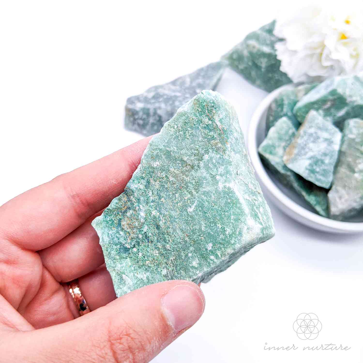 Green Aventurine Rough | Crystal Shop Australia - Inner Nurture