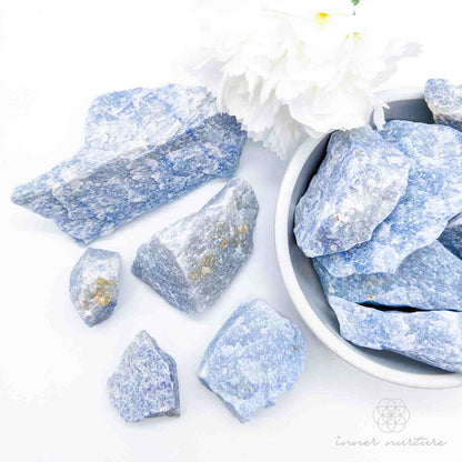 Blue Quartz Rough | Crystal Shop Australia - Inner Nurture