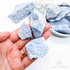 Blue Quartz Rough | Crystal Shop Australia - Inner Nurture