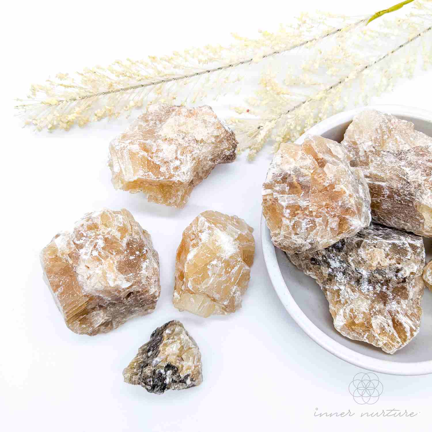 Honey Calcite Rough | Crystal Shop Australia - Inner Nurture