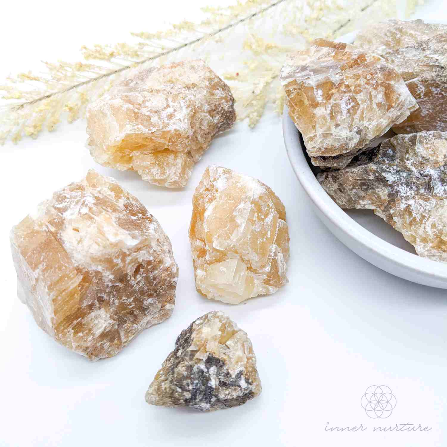 Honey Calcite Rough | Crystal Shop Australia - Inner Nurture