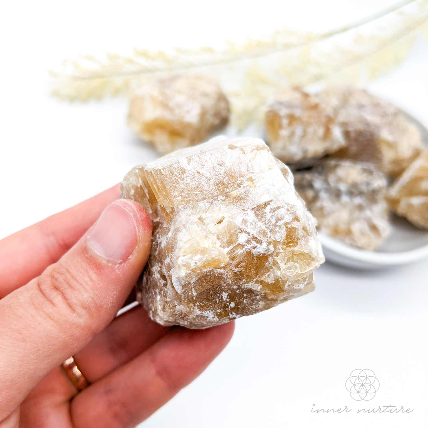 Honey Calcite Rough | Crystal Shop Australia - Inner Nurture