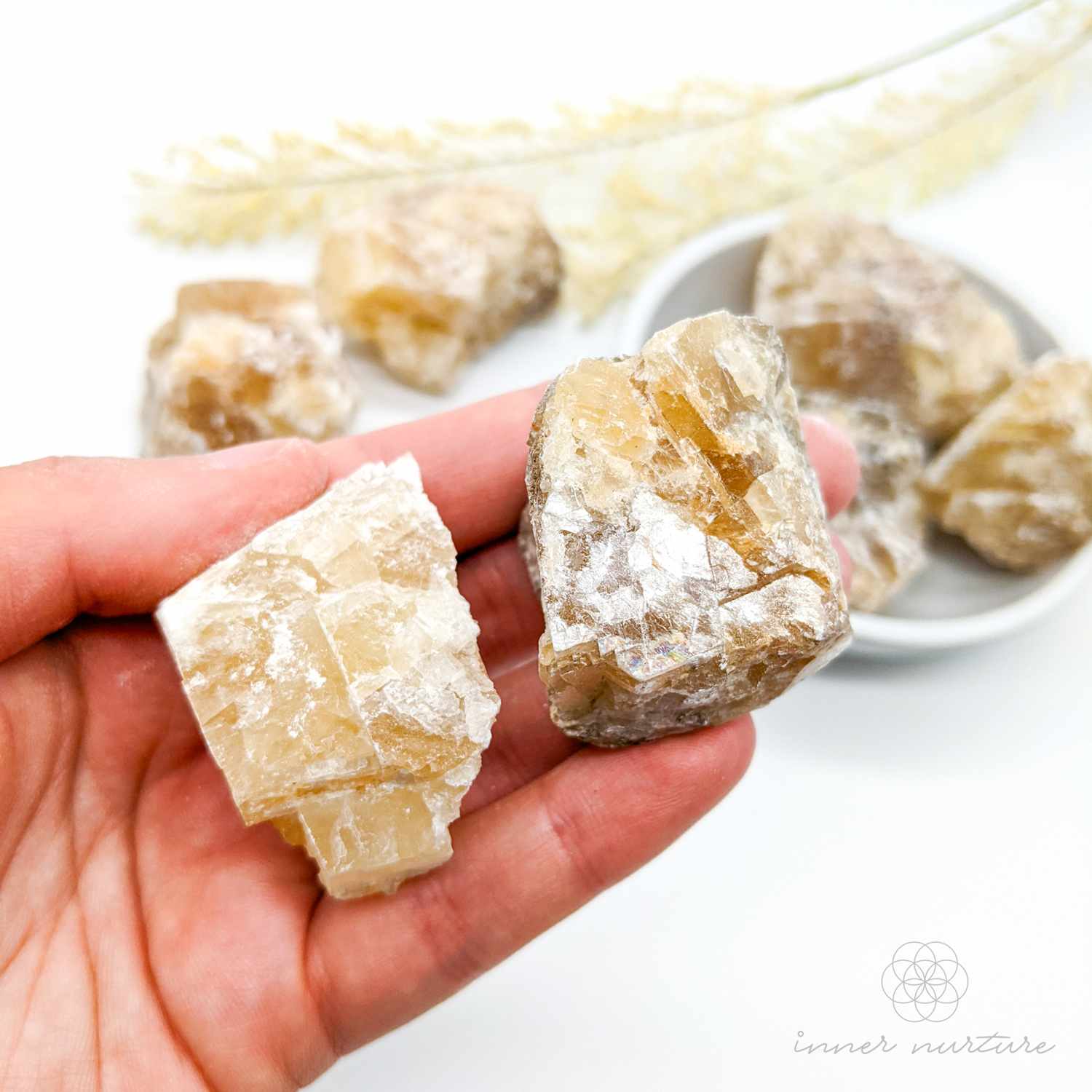 Honey Calcite Rough | Crystal Shop Australia - Inner Nurture