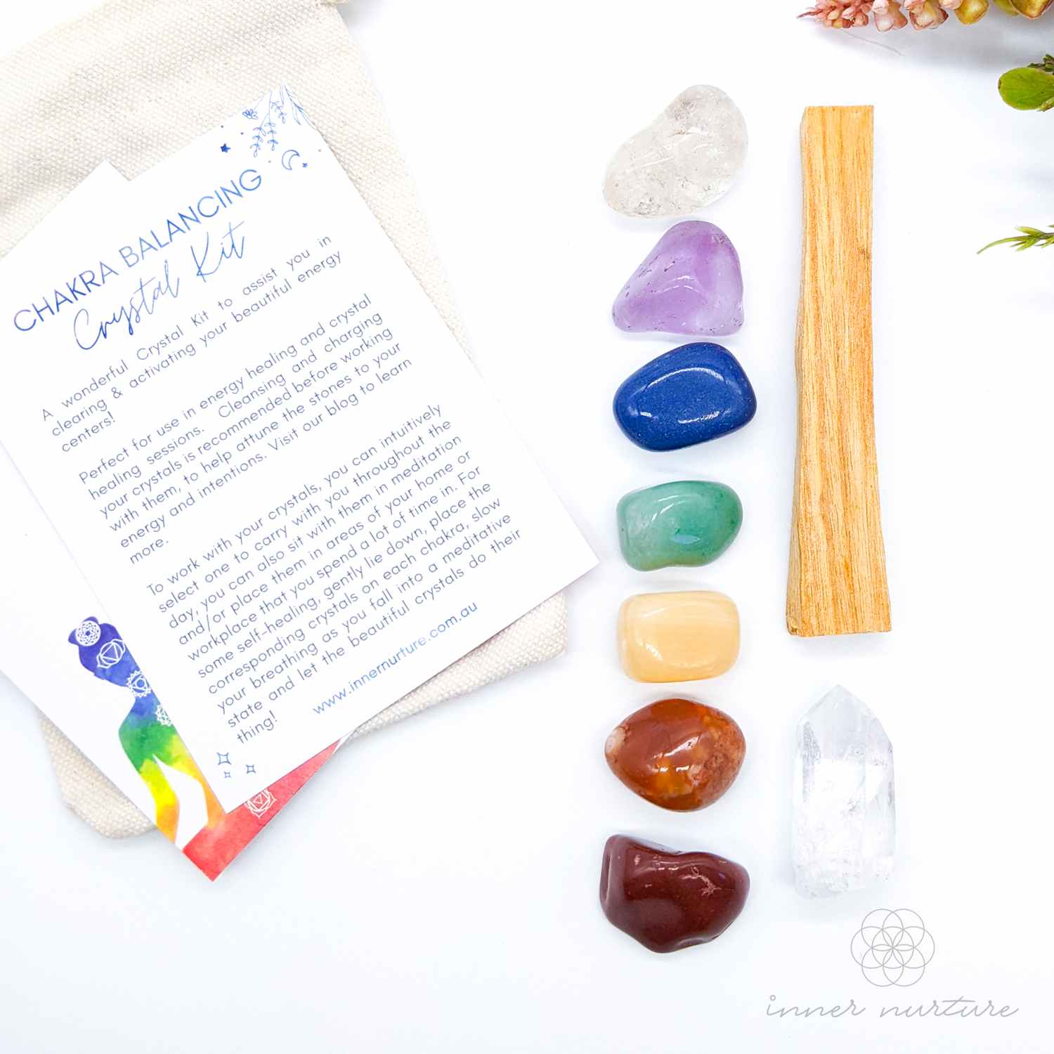 Chakra Balancing Crystal Kit | Crystal Shop Australia - Inner Nurture