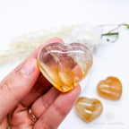 Golden Healer Heart - Small | Crystal Shop Australia - Inner Nurture