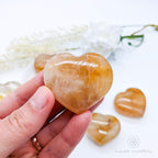 Golden Healer Heart - Small | Crystal Shop Australia - Inner Nurture