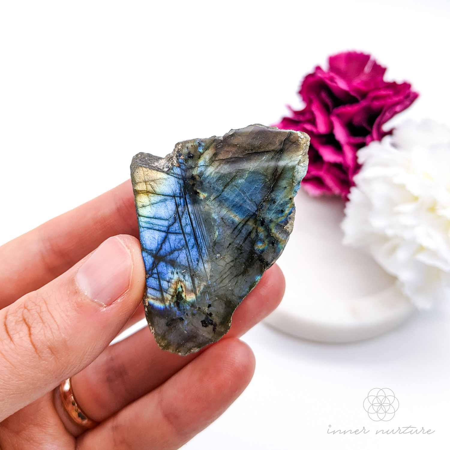 Labradorite Polished Specimen - #4 | Crystal Shop Australia - Inner Nurture