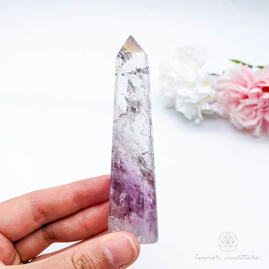 Amethyst Phantom Obelisk - #6 | Crystal Shop Australia - Inner Nurture
