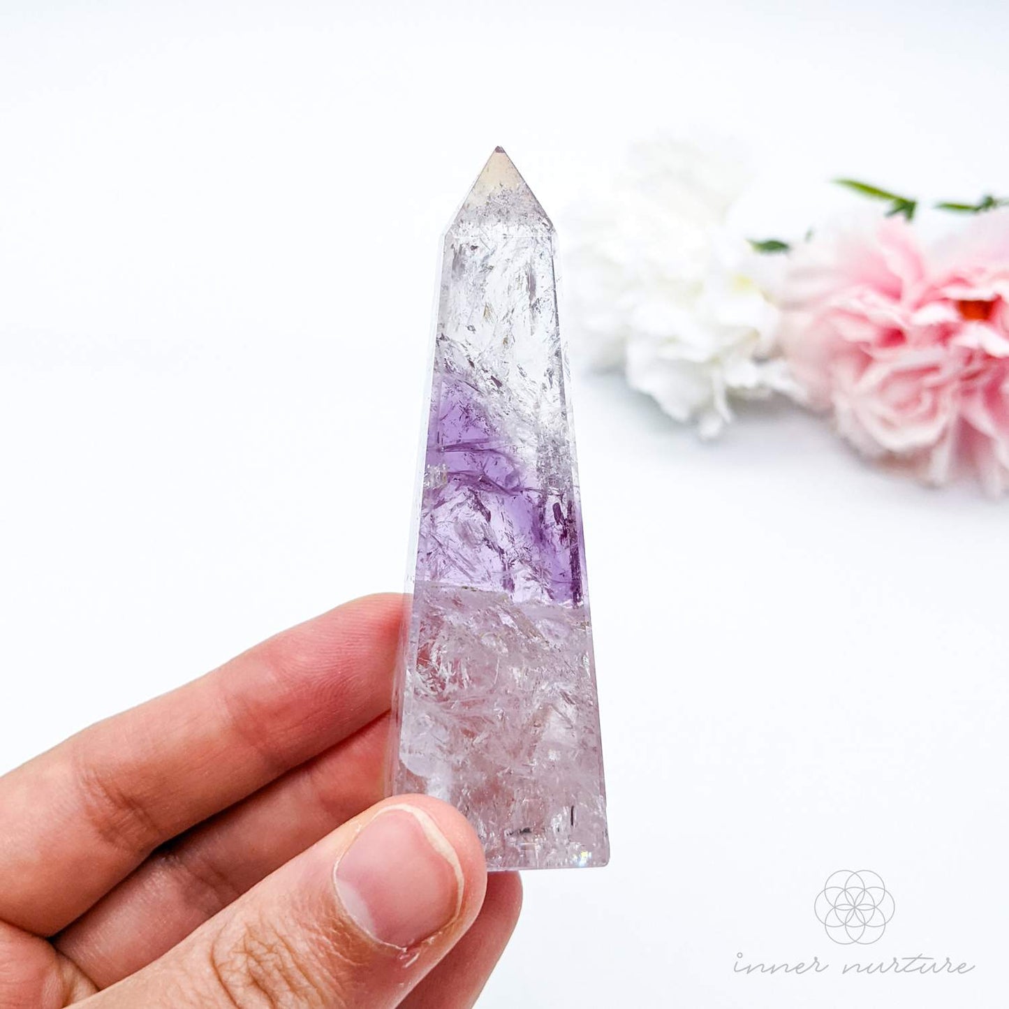 Amethyst Phantom Obelisk - #7 | Crystal Shop Australia - Inner Nurture