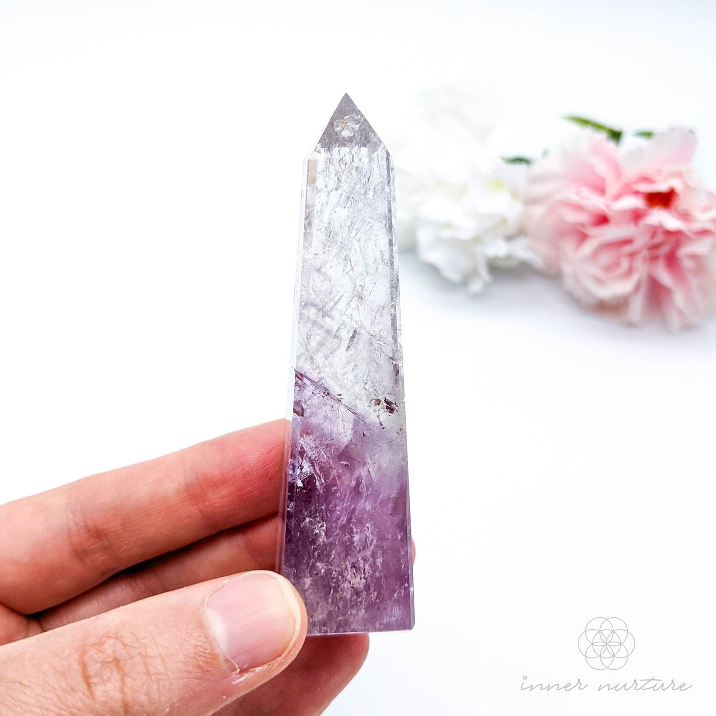 Amethyst Phantom Obelisk - #9 | Crystal Shop Australia - Inner Nurture