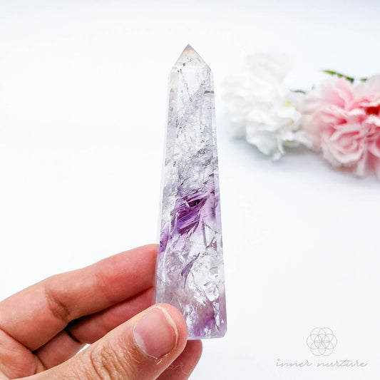 Amethyst Phantom Obelisk - #11 | Crystal Shop Australia - Inner Nurture