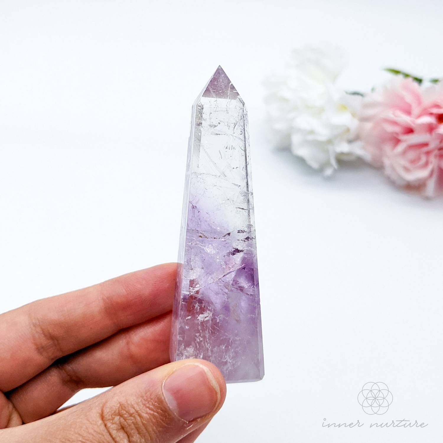 Amethyst Phantom Obelisk - #12 | Crystal Shop Australia - Inner Nurture
