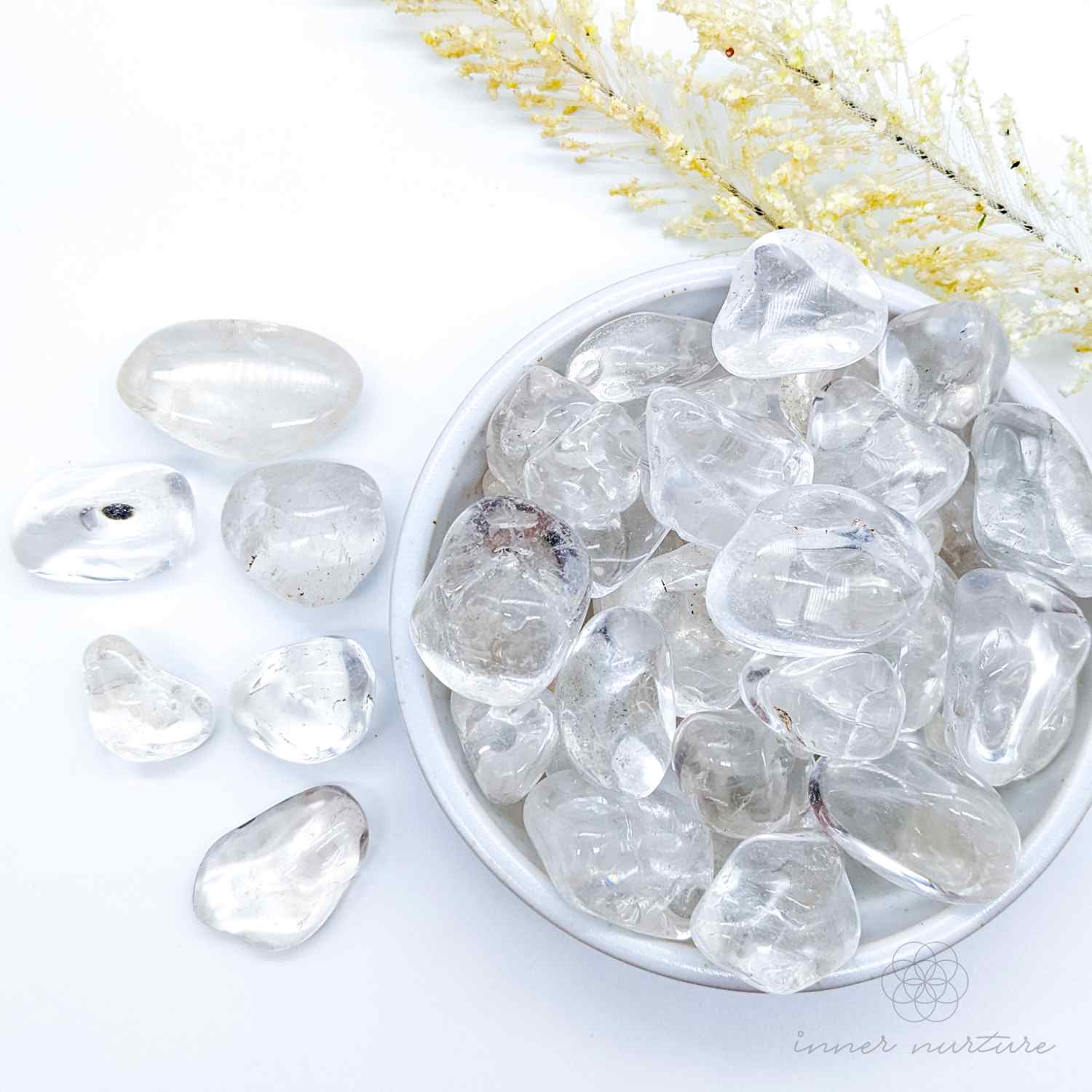 Clear Quartz Tumble | Crystal Shop Australia - Inner Nurture