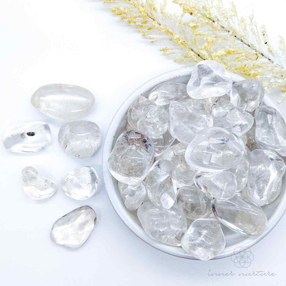 Clear Quartz Tumble | Crystal Shop Australia - Inner Nurture