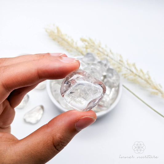 Clear Quartz Tumble | Crystal Shop Australia - Inner Nurture