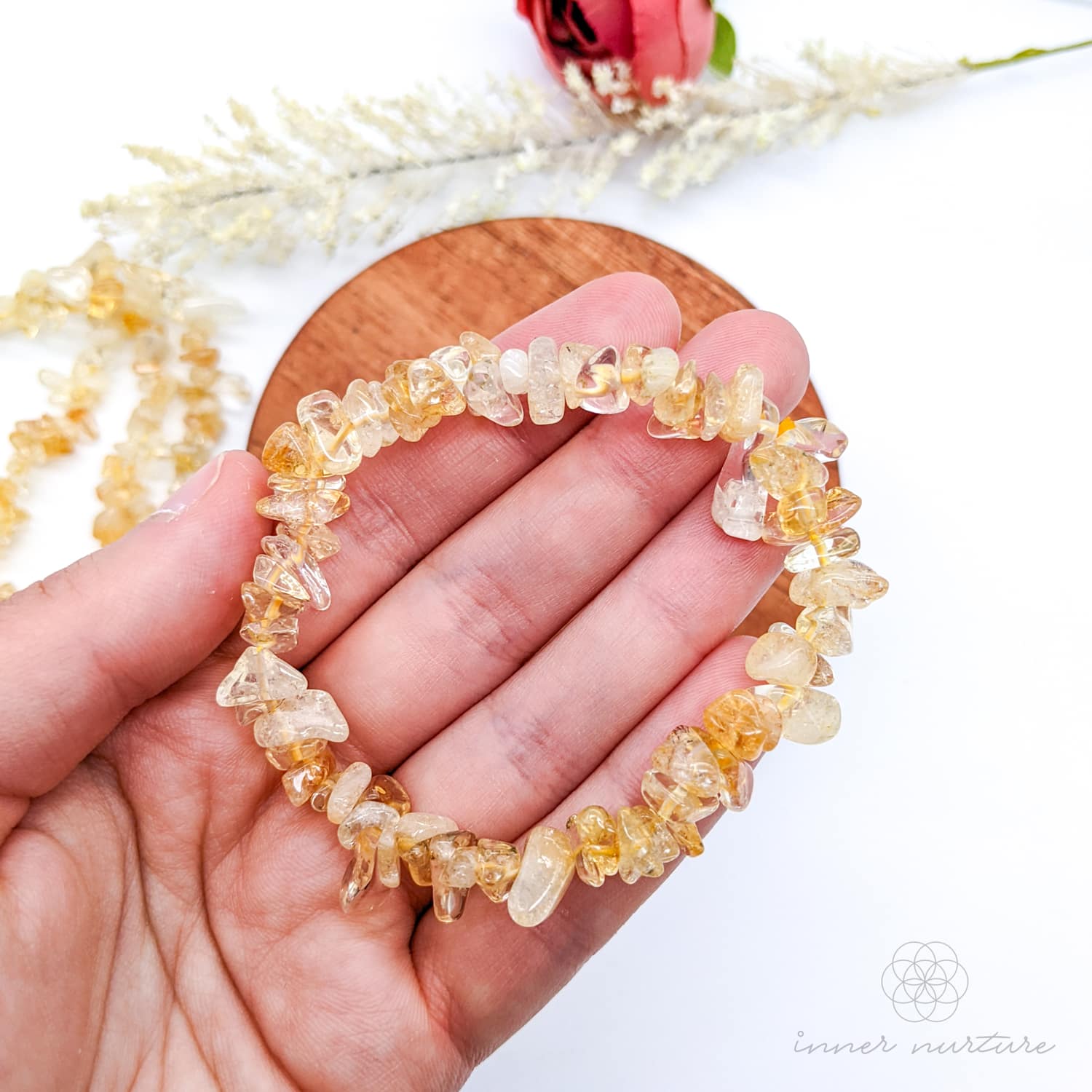 Citrine chip best sale bracelet