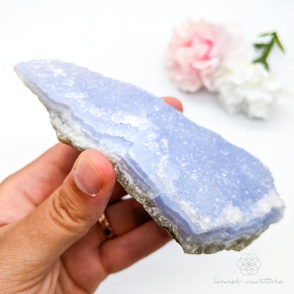 Blue Lace Agate Geode - #9 | Crystal Shop Australia - Inner Nurture