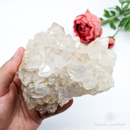 Clear Quartz Cluster - #1 | Crystal Shop Australia - Inner Nurture
