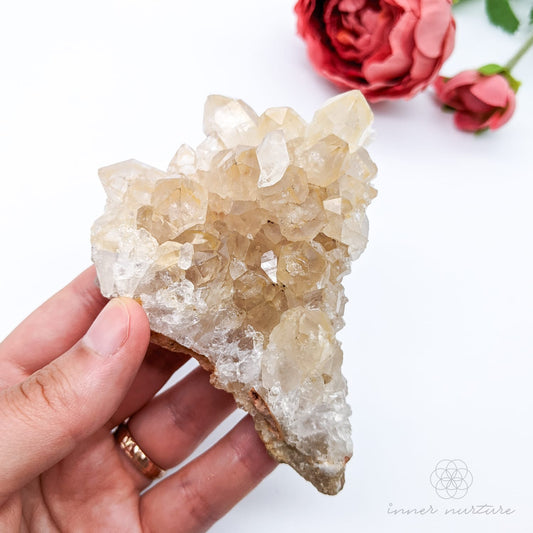 Clear Quartz Cluster With Inclusions - #5 | Crystal Shop Australia - Inner Nurture
