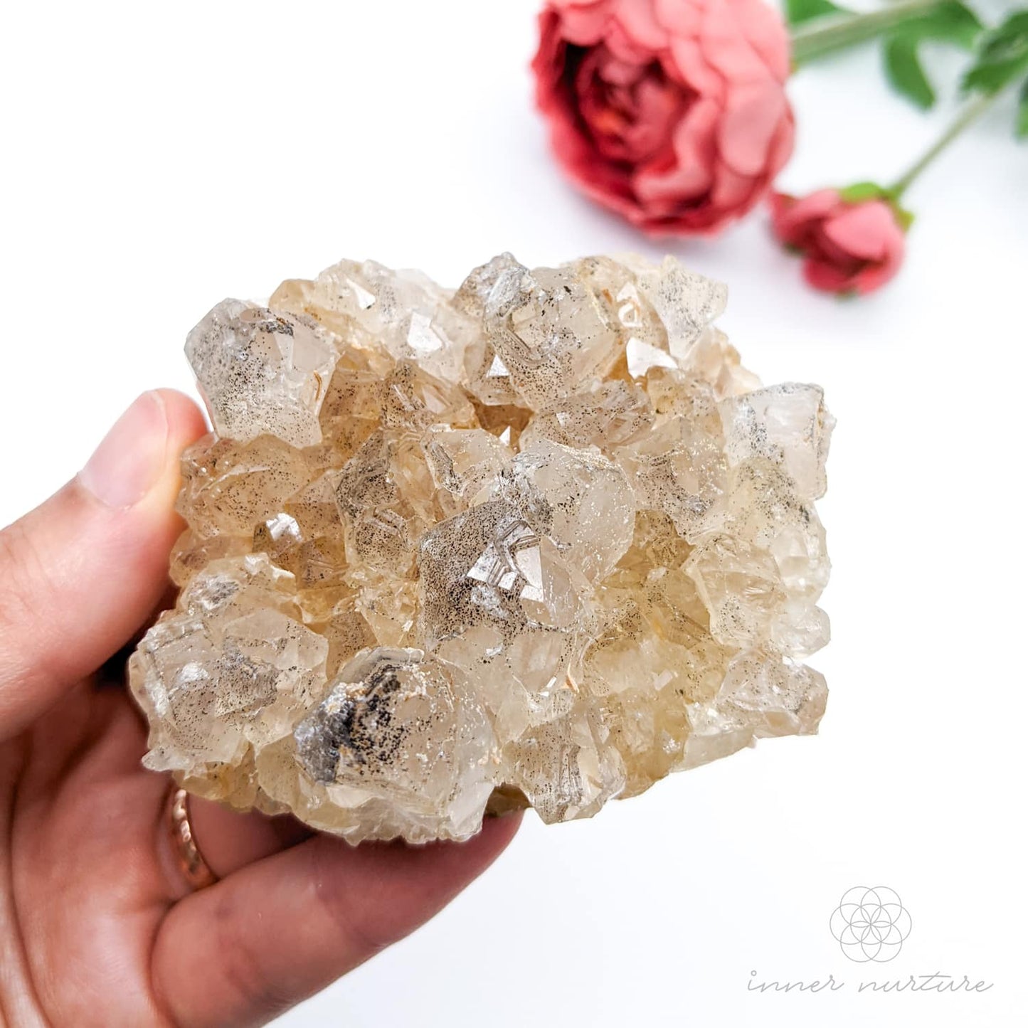 Clear Quartz Cluster With Inclusions - #6 | Crystal Shop Australia - Inner Nurture