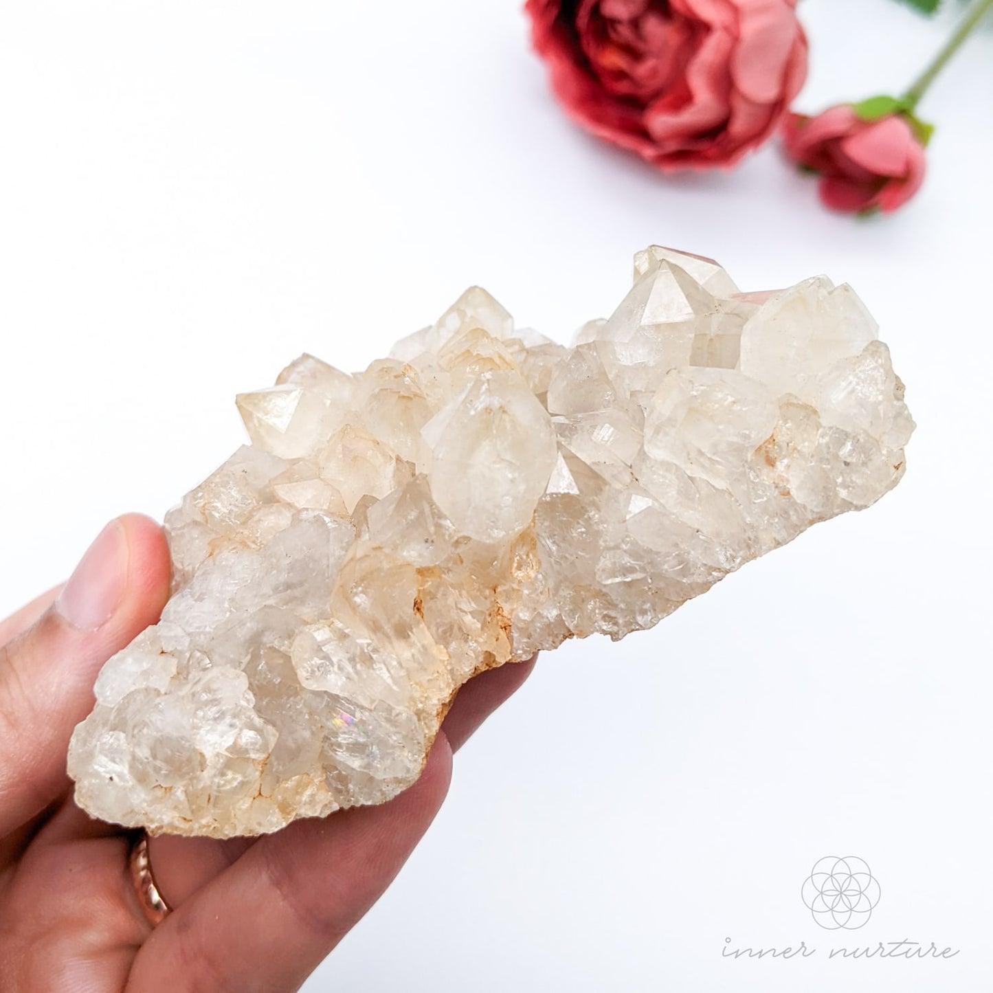 Clear Quartz Cluster With Inclusions - #7 | Crystal Shop Australia - Inner Nurture