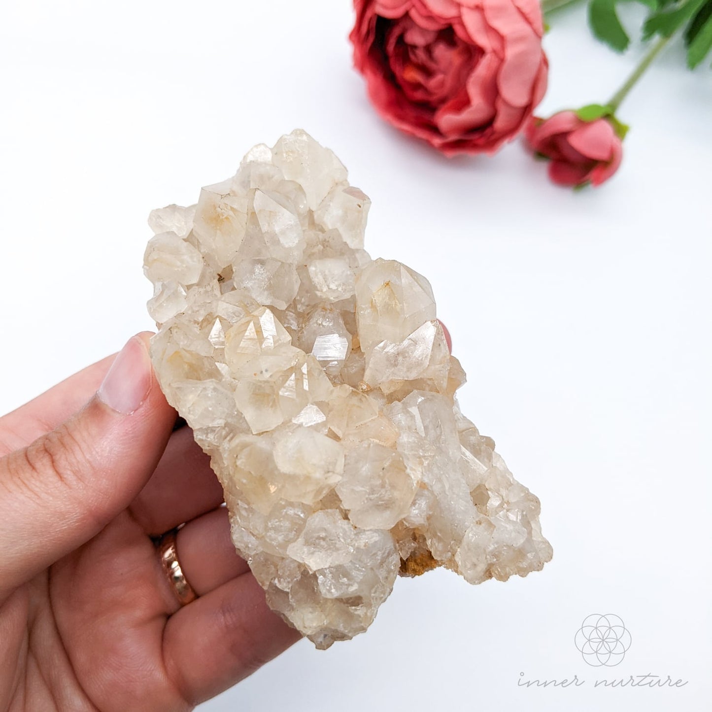 Clear Quartz Cluster With Inclusions - #7 | Crystal Shop Australia - Inner Nurture