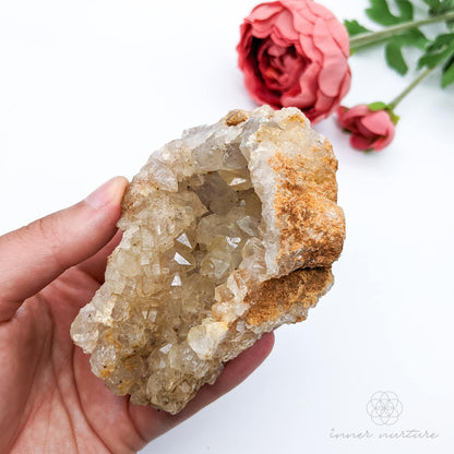 Clear Quartz Cluster With Inclusions - #9 | Crystal Shop Australia - Inner Nurture