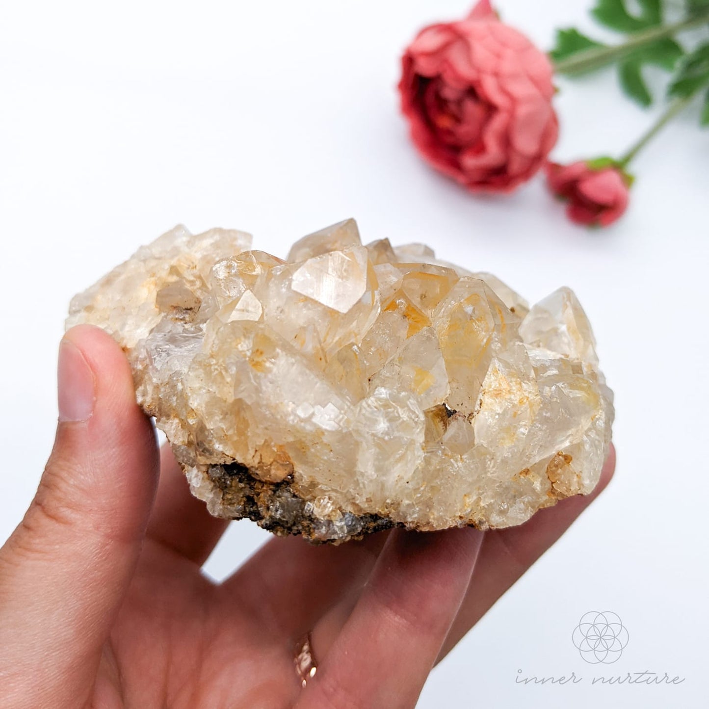 Clear Quartz Cluster With Inclusions - #11 | Crystal Shop Australia - Inner Nurture