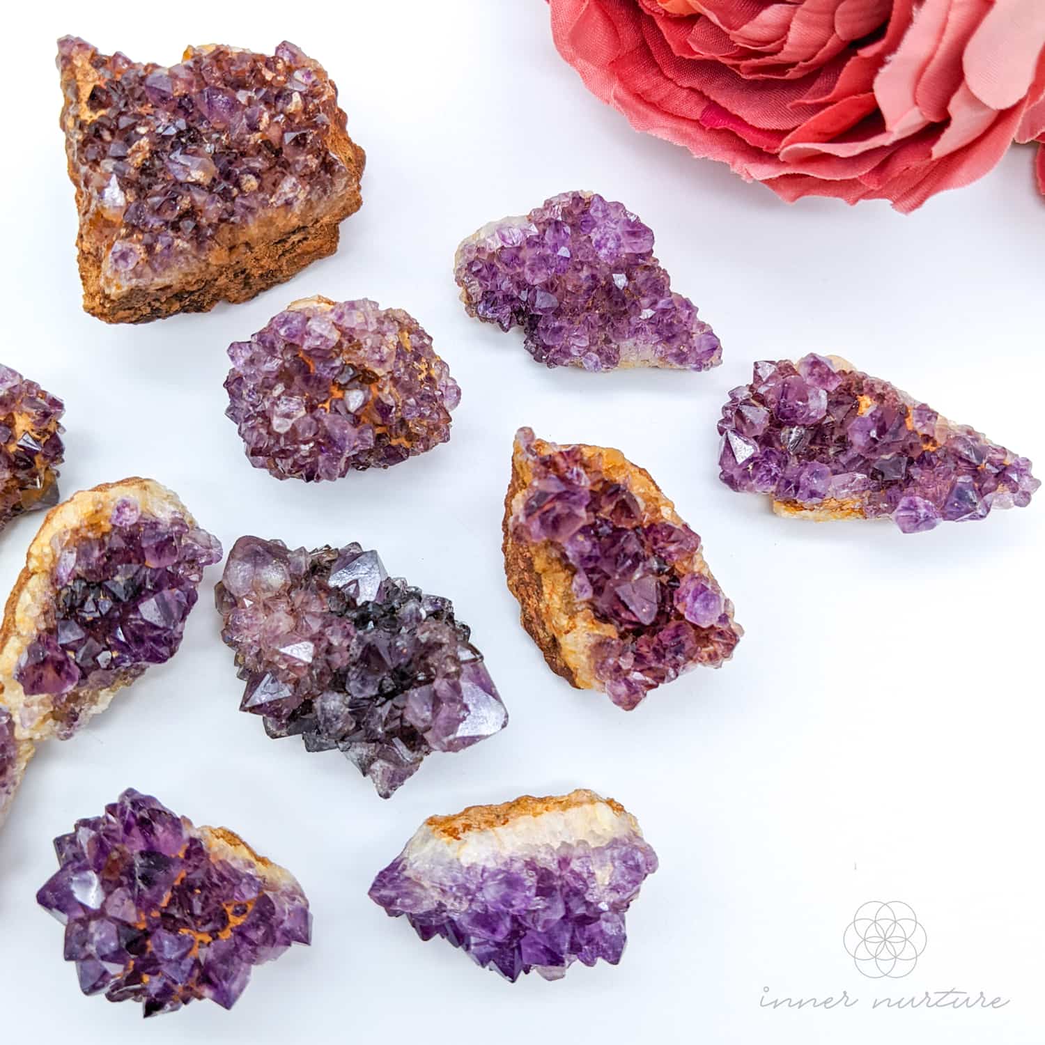 Amethyst Cluster - Mini | Crystal Shop Australia - Inner Nurture