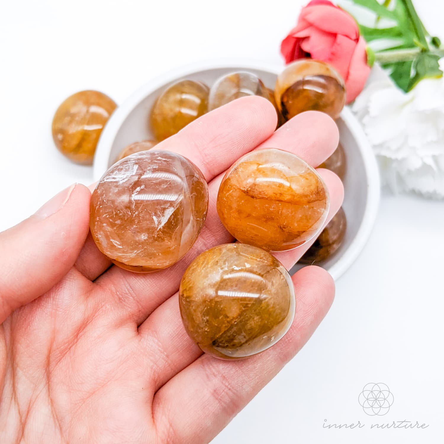Golden Healer Tumble | Crystal Shop Australia - Inner Nurture