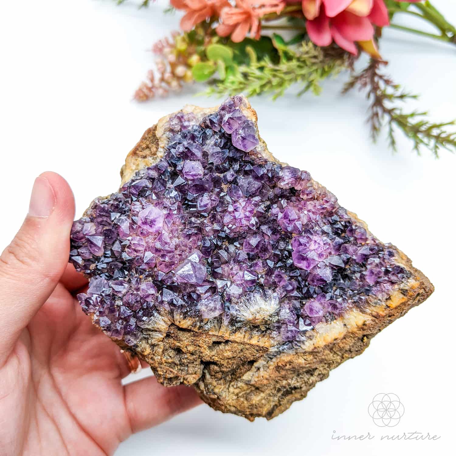 Amethyst Cluster - #2 | Crystal Shop Australia - Inner Nurture